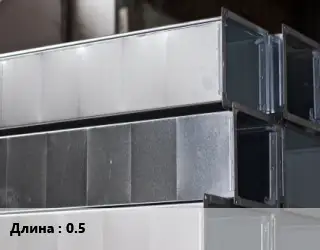 Прямоугольный воздуховод 0.5